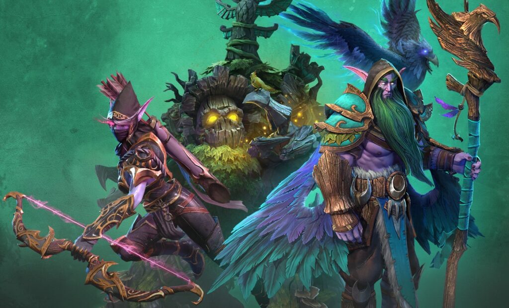 Tướng Night Elf Warcraft được yêu thích
